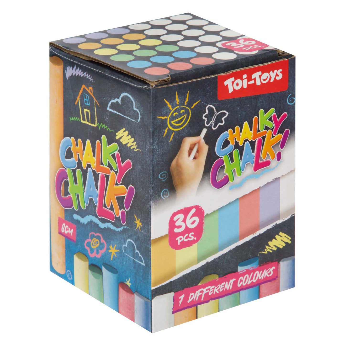 Gessetti da lavagna Toi-toys, 36 pz.