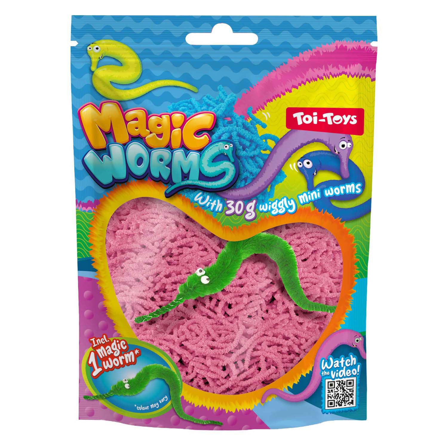 Toi-toys Gusano Mágico con Mini Gusanos 30gr