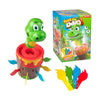 Juego de toi-toys perfora el volcán dino