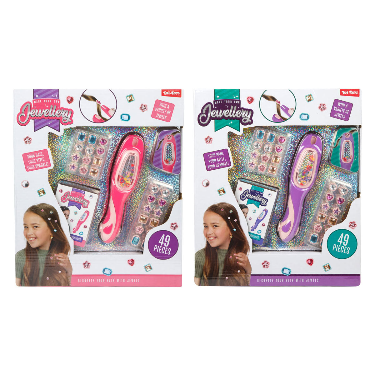 Set toi-toys decorala con gioielli - 49 pezzi.