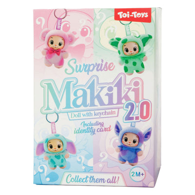 Toi-toys portachiavi a sorpresa bambola makiki 2.0