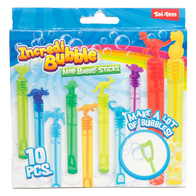 Increíble mini soplador de burbujas -10 piezas 5 ml 3 culos | 6 piezas