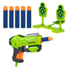 Toi-toys foam strikex pistool met xl foampijlen en target - 10dlg.
