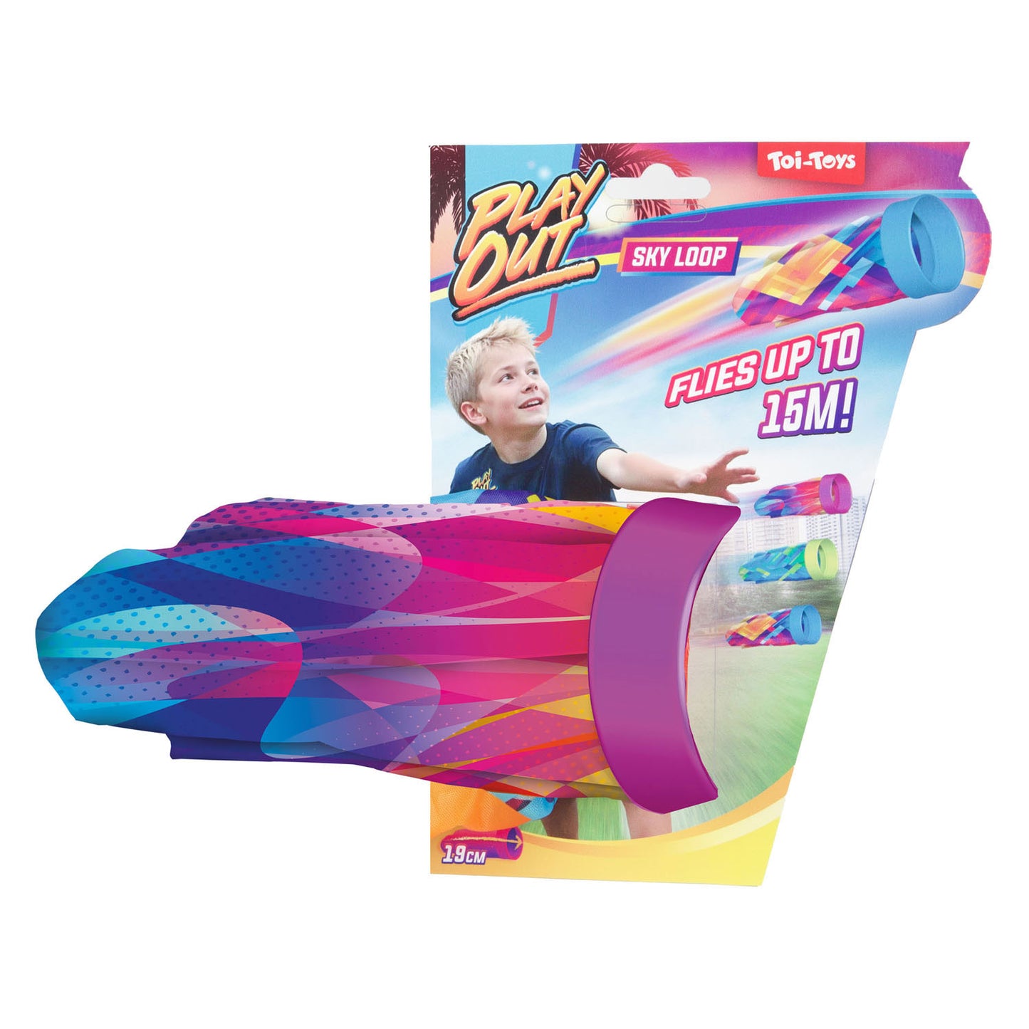 Toi-toys comet ring airlyft throwing game