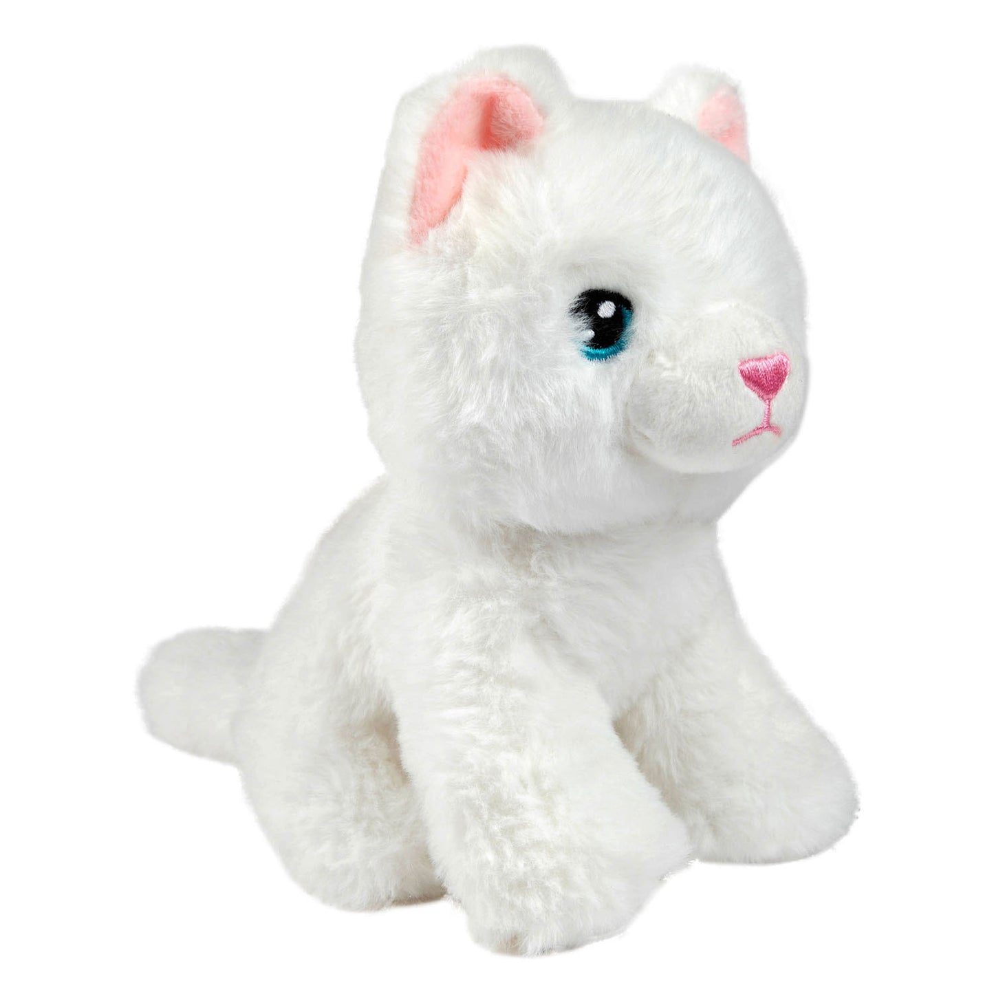 Toi-toys pluchen knuffelkat - 15cm