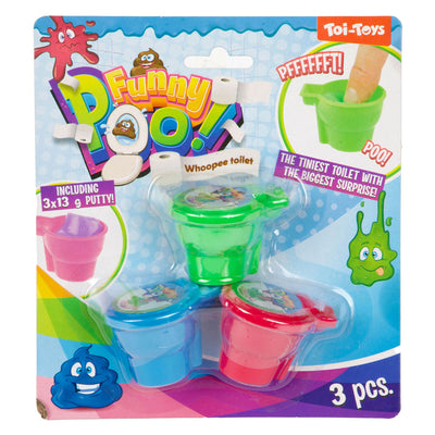 Toi-toys stucco per scoregge nel water - 3 pz.