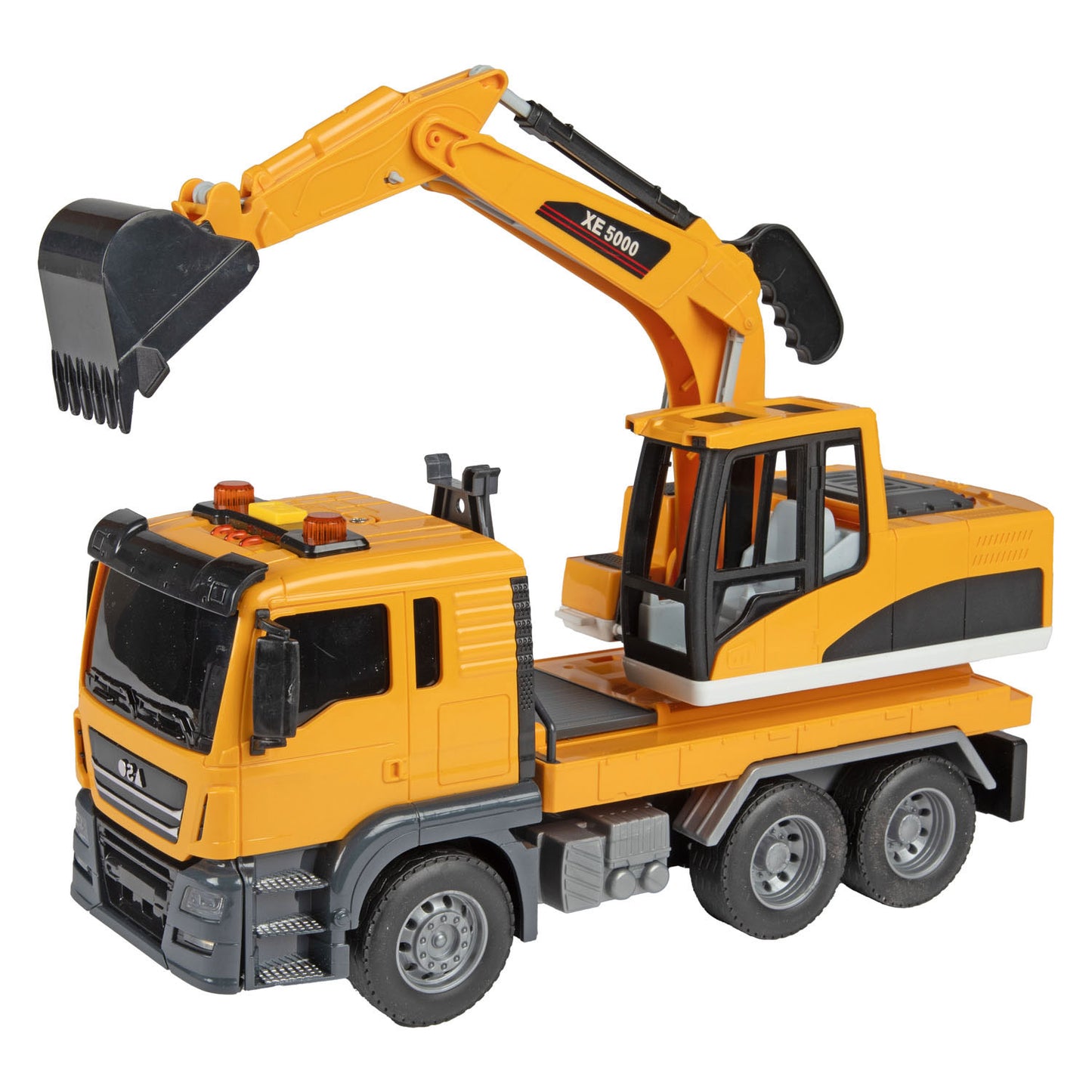 Toi-toys vehículo excavadora con luz y sonido - 25cm