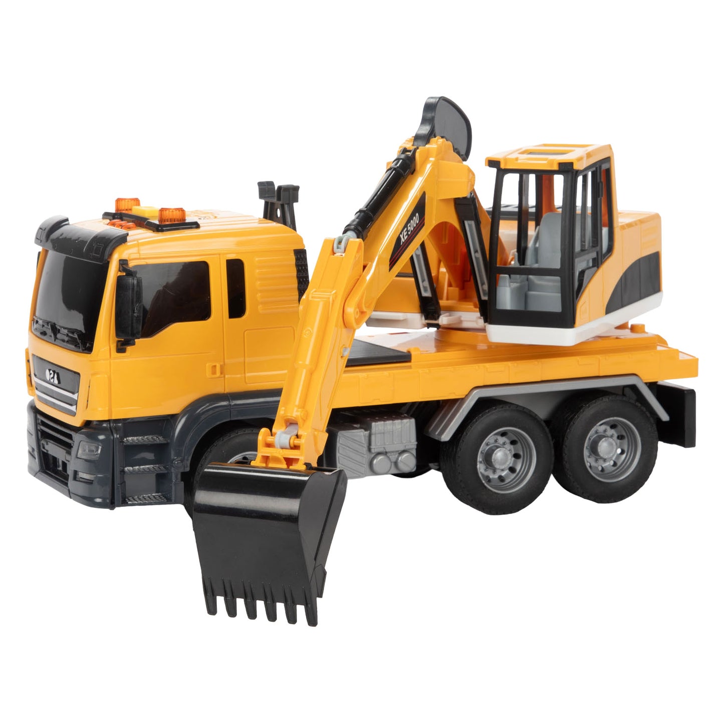Toi-toys vehículo excavadora con luz y sonido - 25cm