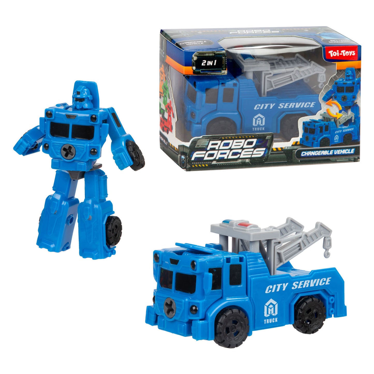 Mini camion Toi-toys Roboforces - 2in1