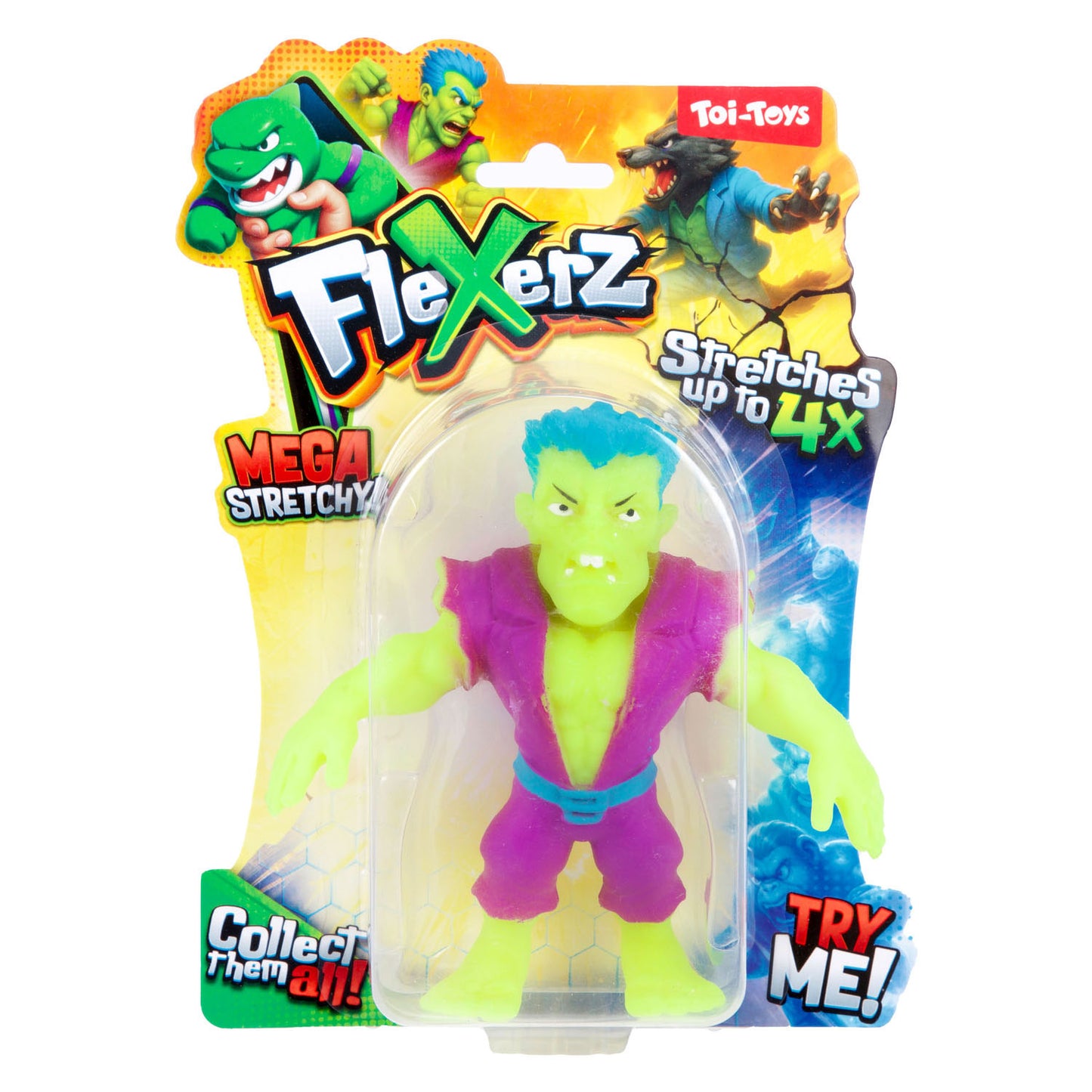 Toi-toys figura moldeadora divertida flexerz estirable