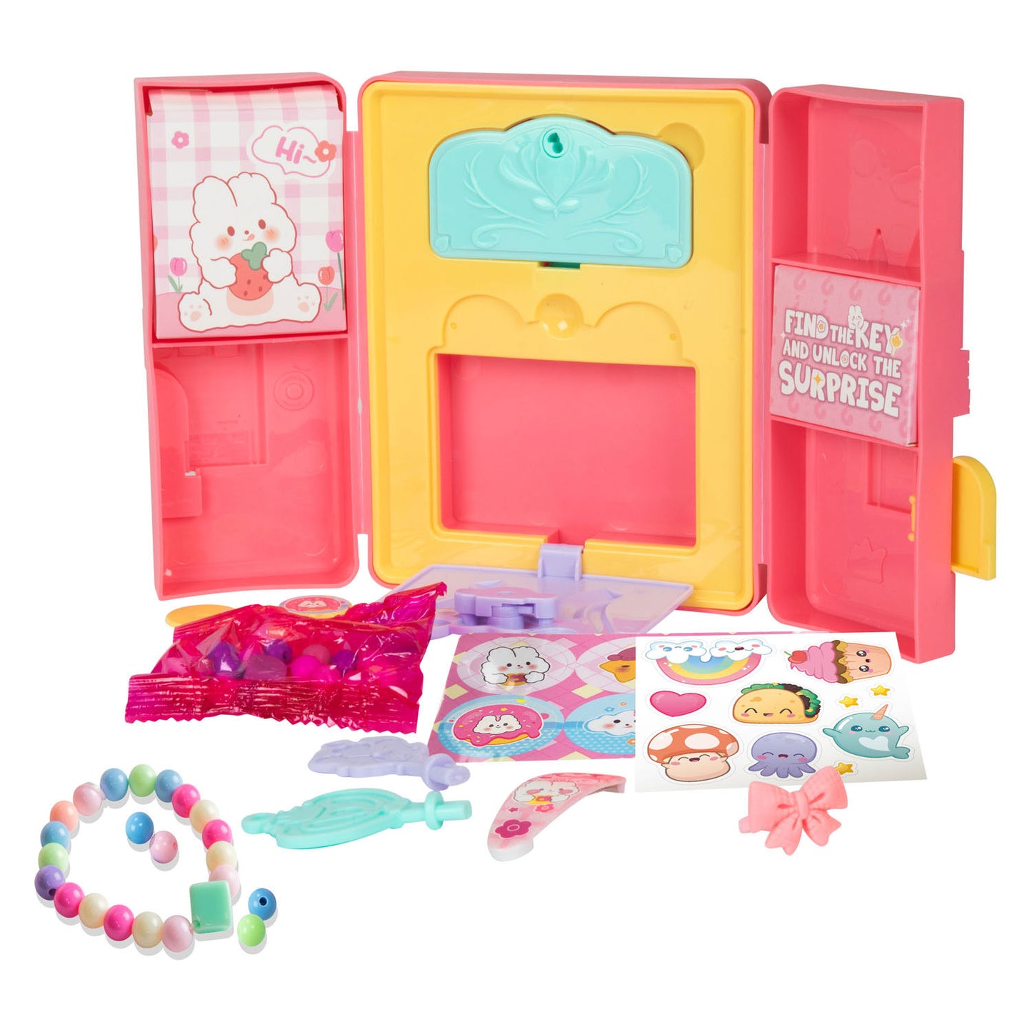 Toi-toys collar y cuentas castillo sorpresa so kawaii - 10 uds.