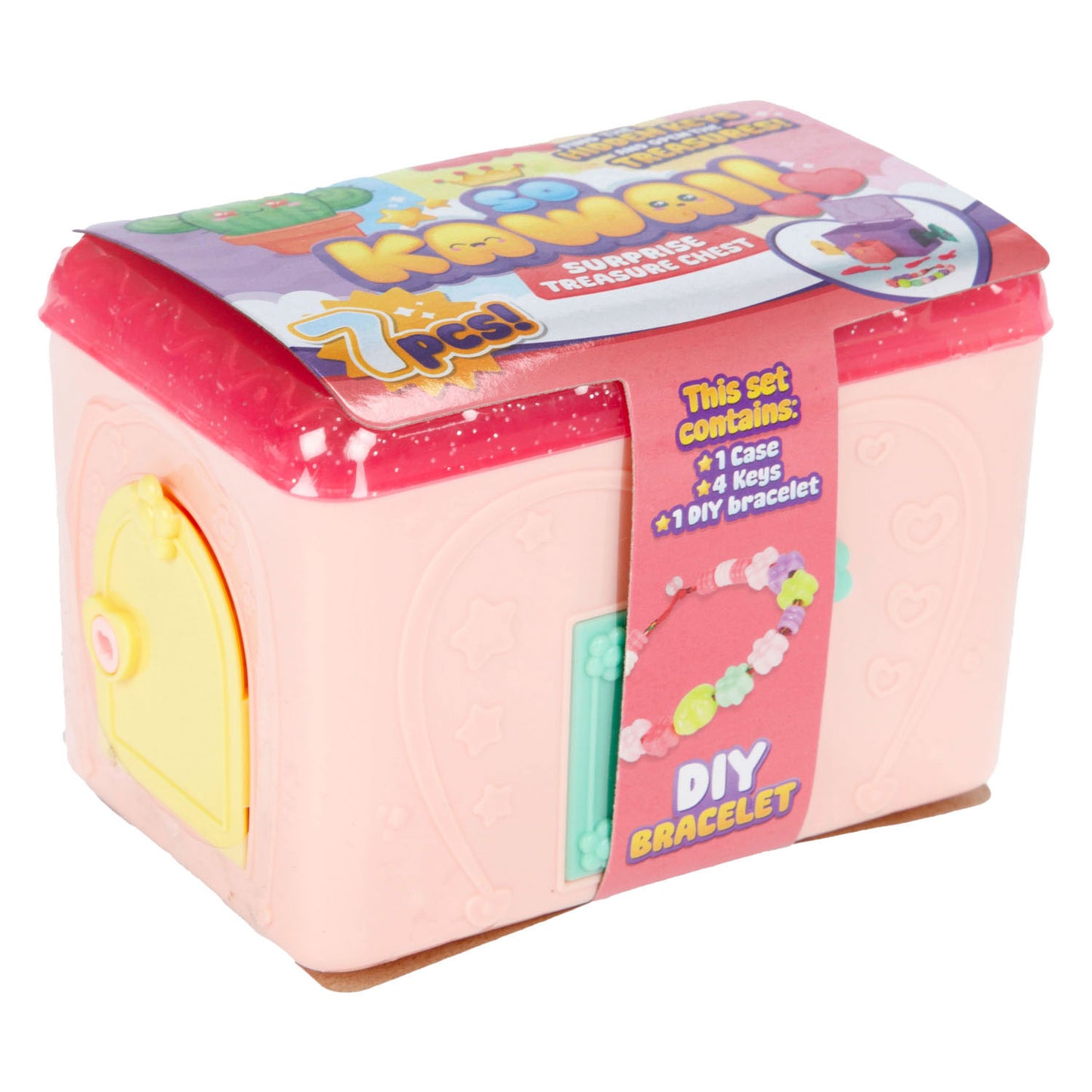 Bracciale Toi-toys so kawaii a sorpresa con perline - 7 pezzi.