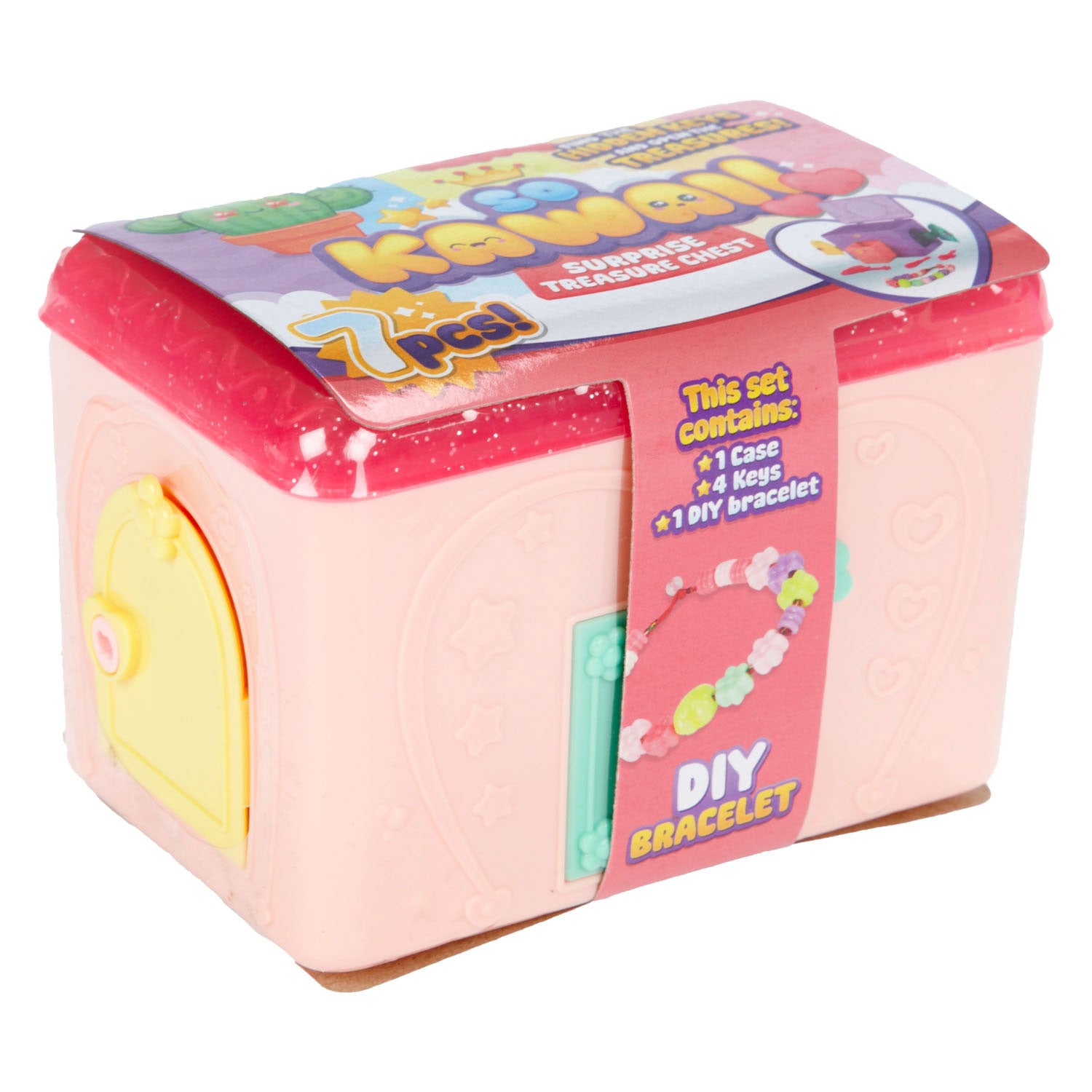 Bracciale Toi-toys so kawaii a sorpresa con perline - 7 pezzi.