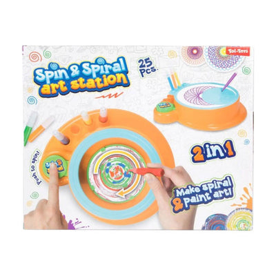 Stazione di rotazione e spirografo Toi-toys - 2in1