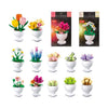 Sluban bouwstenen bloemen in post