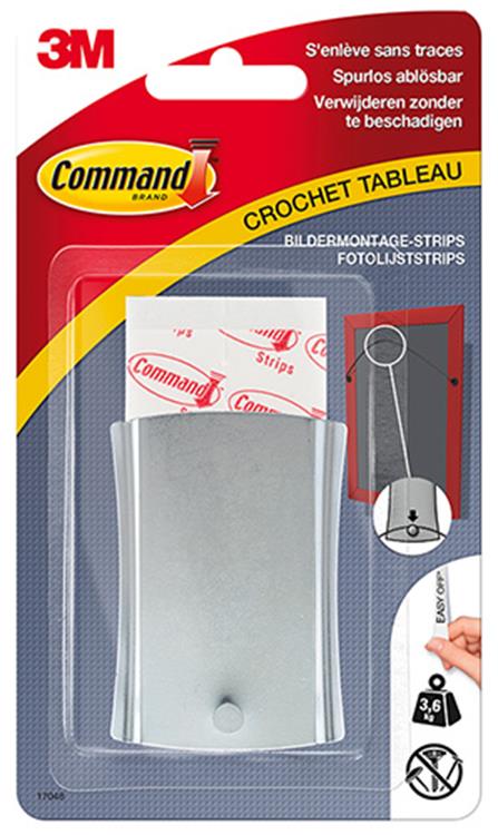 3m 1006143 - com. Di. Filo per gancio per foto + mini strisce a scatto | 10 pezzi