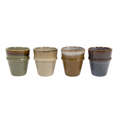 Confezione da 6 tazze bordo maestrale 100ml ø6cm