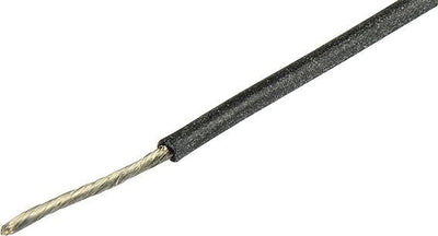 HERHTH+BENS Silicona de cable eléctrico 0.5 mm Negro 5mtr.