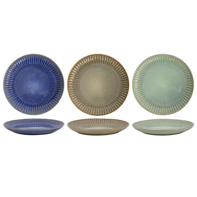 Piatto colazione brezza marina 21 cm scatola da 6
