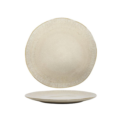 Plato llano sahara beige caja a 6 ø27cm