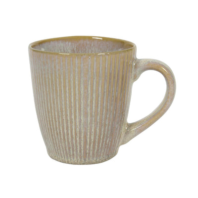 Taza de café líneas beige océano 340ml