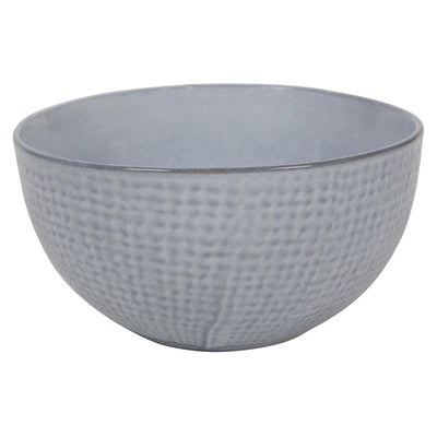 Cuenco tejido textil gris ø15x7,5cm