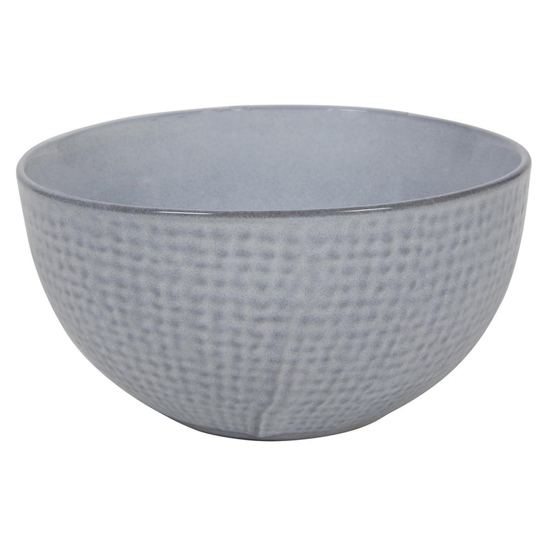 Cuenco tejido textil gris ø15x7,5cm