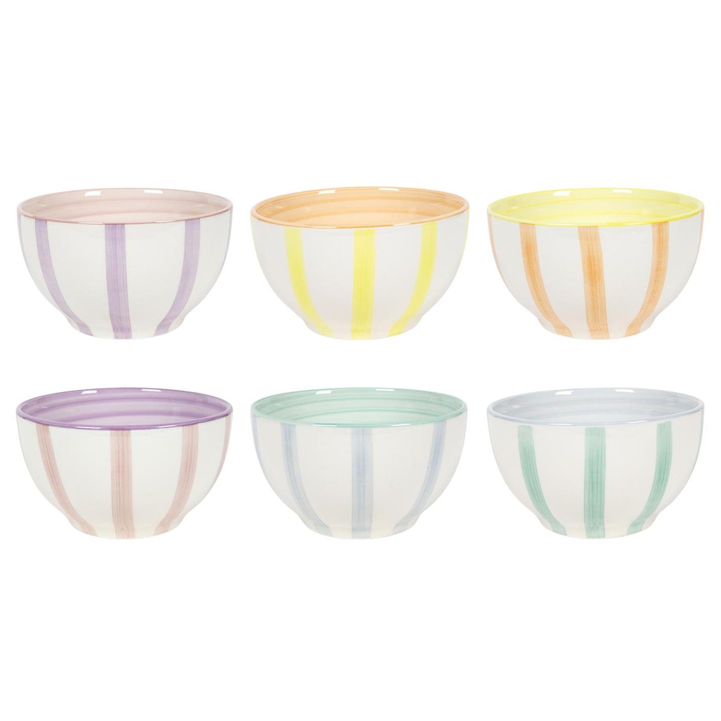 Scatola in scala bicolore da 6 pezzi ø14cm