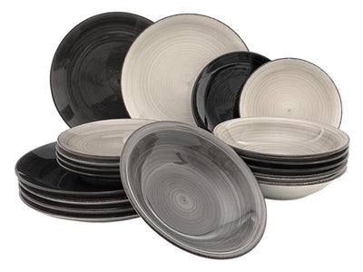 Set stoviglie Svenska living Zanzibar industriale 18 pezzi