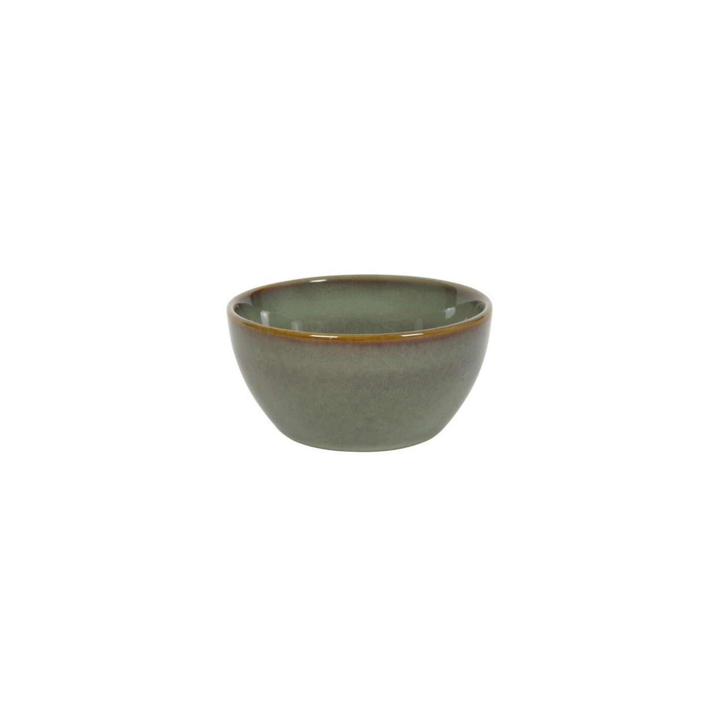 Schaal ocean mint brown ø12x4cm