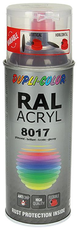 Motip 1000545 - 349775 ral 8017 chocolade brn 400 ml | 2 stuks