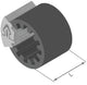 Herth+buss speciale bevestiging clipfixbasic clipfix spacer h+b inner-d=10,5mm,l=30mm