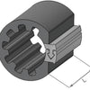 Herhth+Buss ClipFix Spacer H+B Inner-D = 16,9mm, L = 30mm