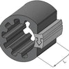 Herth+buss spezialbefestigung clipfixcycle clipfix spacer h+b inner-d=16.9mm,l=30mm