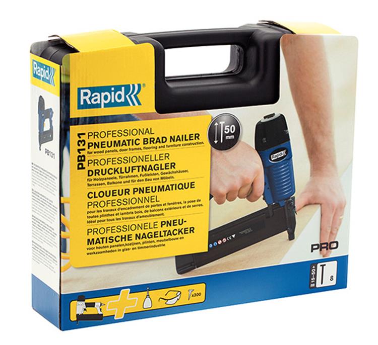 Rapid 1006103 - clavadora neumática airtac pb131 en estuche + acc. | 1 pieza