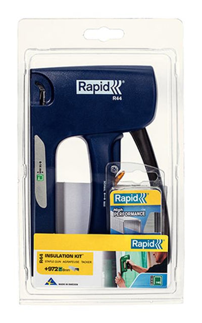 Rapid 1056820 - set isolante graffatrice + graffette in blister | 1 pz