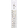 Strisce per intrecciare carta Vivi gade, l: 44+78 cm, d 6,5+11,5 cm, l: 15+25 mm, oro, bianco, 48 strisce 1 scatola