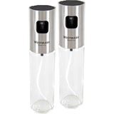 Westmark olie en azijnspray set - glas en rvs dia4,2x17,5cm inhoud 100ml - afbeelding 1