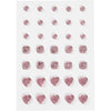 Https: www.cchobby.nl strasstenen-rond-vierkant-hart-afm-6-8-10-mm-roze-35-stuk-1-doos