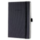 Cuaderno sigel papel gamuza 80g m2 14,8x21cm en blanco acanalado 194 páginas 97 hojas