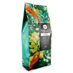 Granos de café peeze amora tostado medio