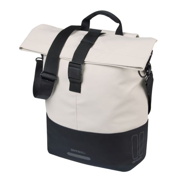 Shopper Basil cove mik 14-16l 14 x 29 x 36 cm - bianco e nero