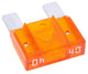 Dresselhaus zekering bananenstekker maxi flat fuse maxi 40a 1 piece orange