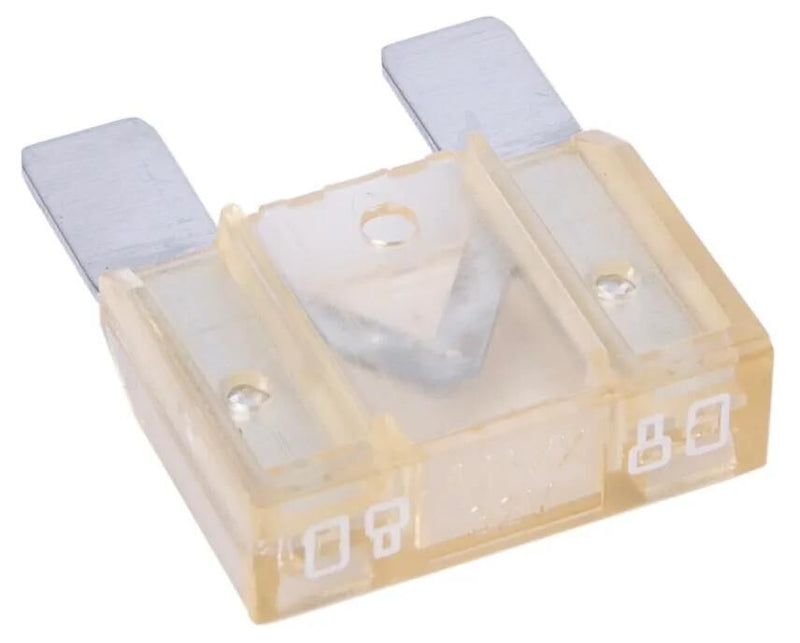 Dresselhaus zekering bananenstekker maxi flat fuse maxi 80a 1 piece grey