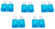 Dresselhaus zekering platte stekker flat fuse 15a according to sae standard