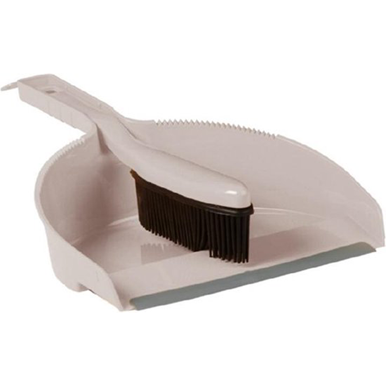 Cepillo pdc 1067441 - cepillo de goma + recogedor electrostático - para cabello | 5 piezas