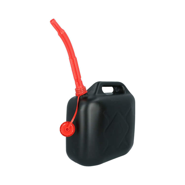 Tanica benzina Carpoint in plastica (10 litri) nera non pazzesca