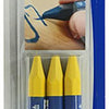 Lyra 1052115 - gesso per marcare 3pz ø12x120mm giallo | 5 pezzi