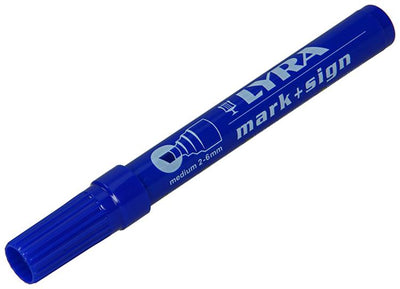 Lyra 1010970 - indelible marker diagonal blue 111 | 10 pieces