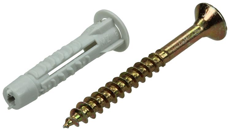Celo 1008011 - tasselli universali con vite mzk 6x30mm 50 pezzi | 2 pezzi